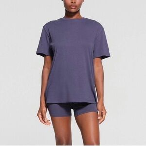 SKIMS BOYFRIEND T-SHIRT SLEET